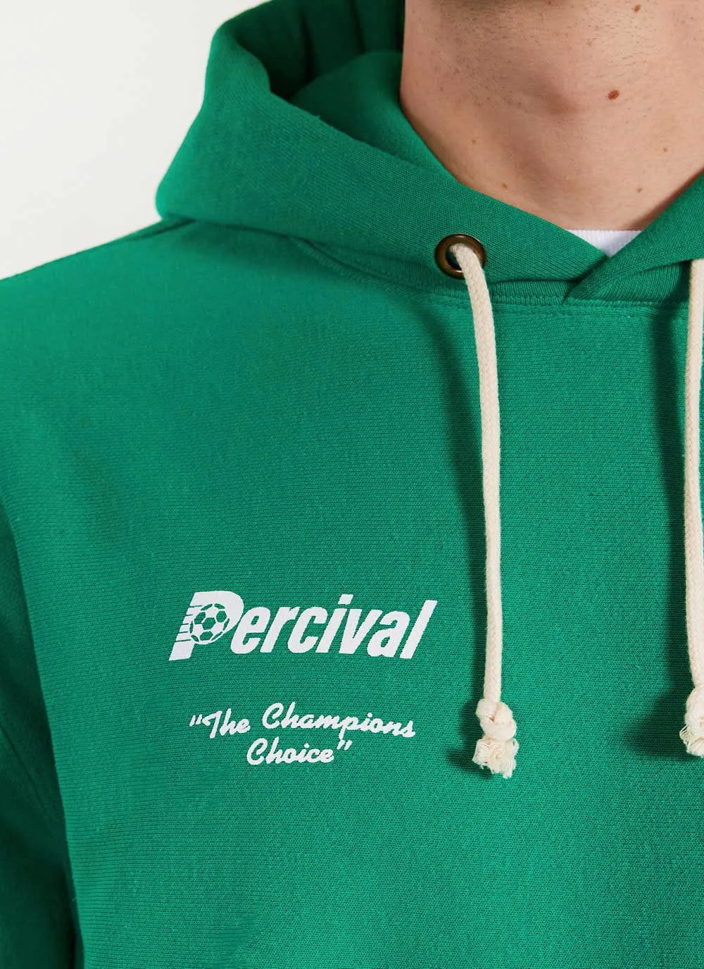 Goal Hoodie | Champion and Percival | Green sold by Percival product image thumbnail 3