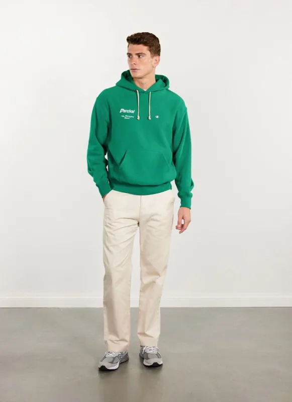 Goal Hoodie | Champion and Percival | Green sold by Percival