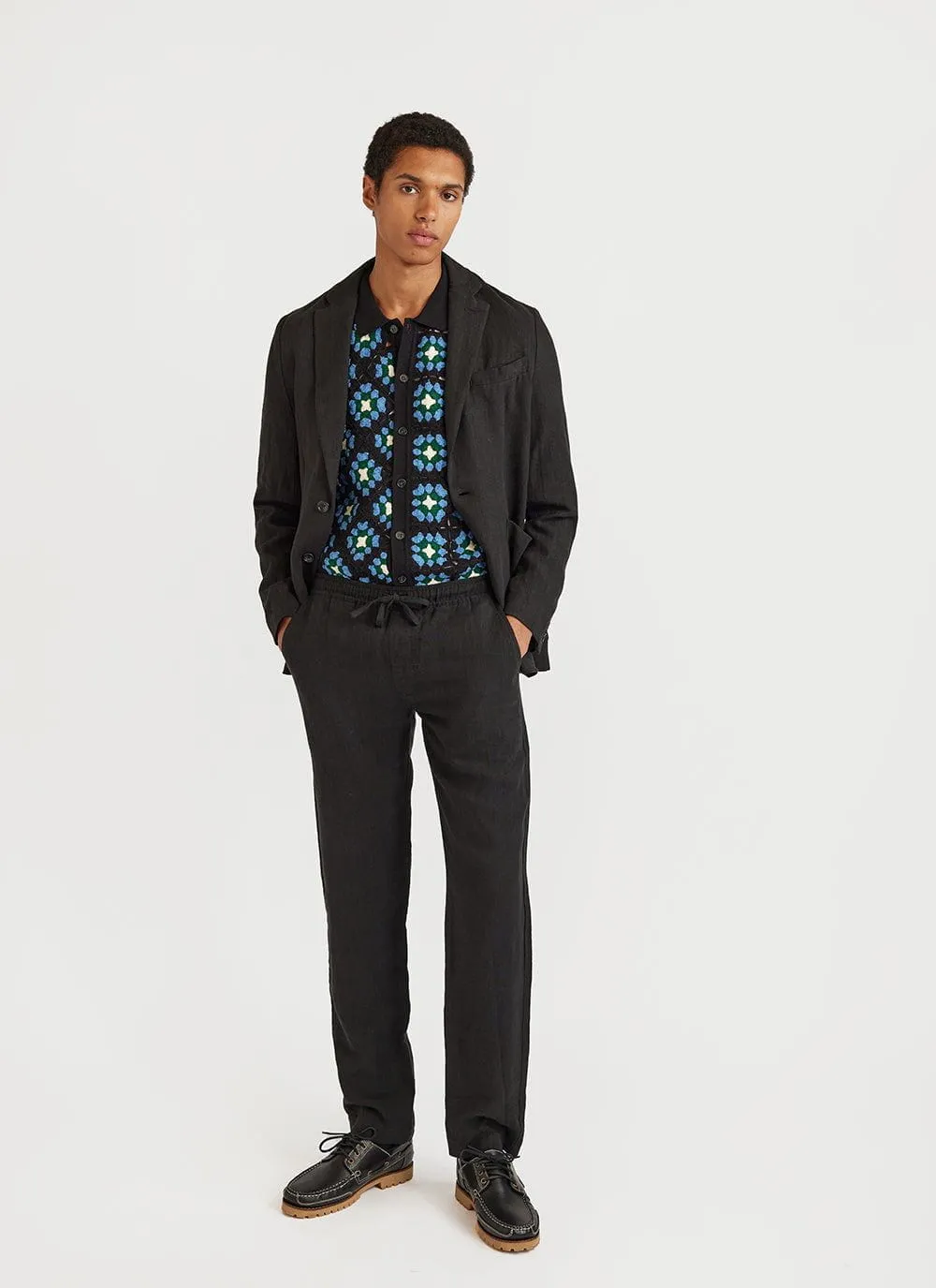 Crochimond Shirt | Crochet Cotton | Black sold by Percival product image thumbnail 4