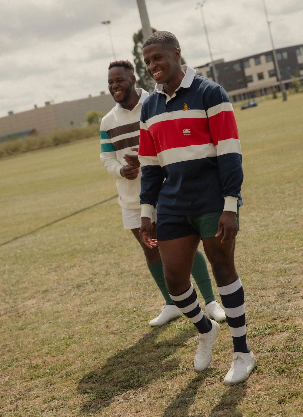 Rugby Shirt | Canterbury and Percival | Navy with Red sold by Percival product image thumbnail 2