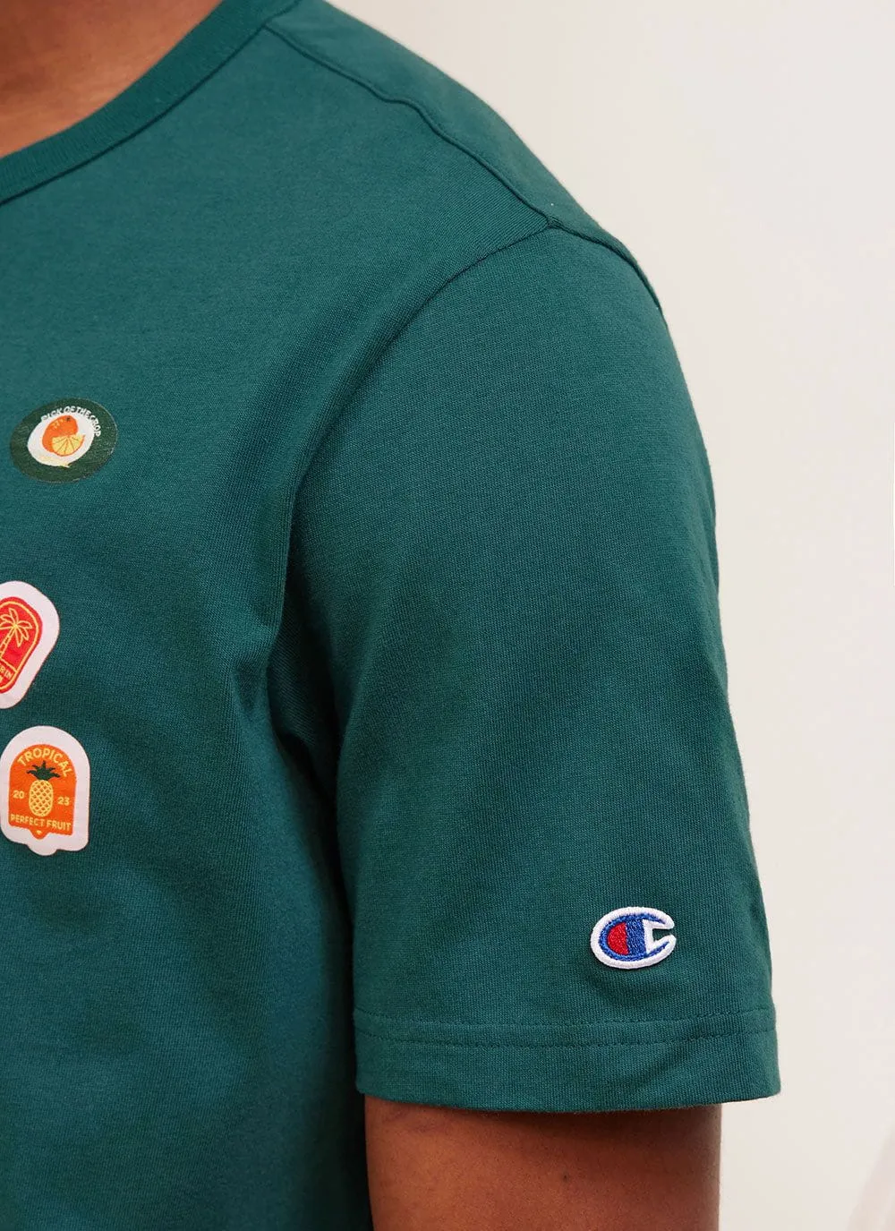 Perci-Post Stamps T Shirt | Champion and Percival | Forest sold by Percival product image thumbnail 5