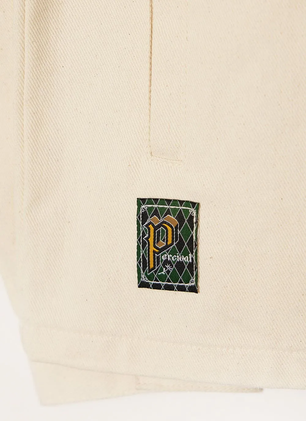 Perci & The Wolf Overshirt | Ecru sold by Percival product image thumbnail 3