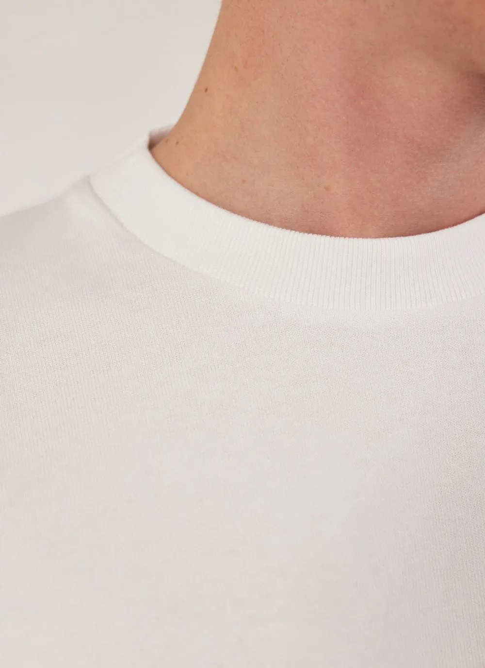 3 Pack Oversized T Shirts | Organic Cotton | White sold by Percival product image thumbnail 4