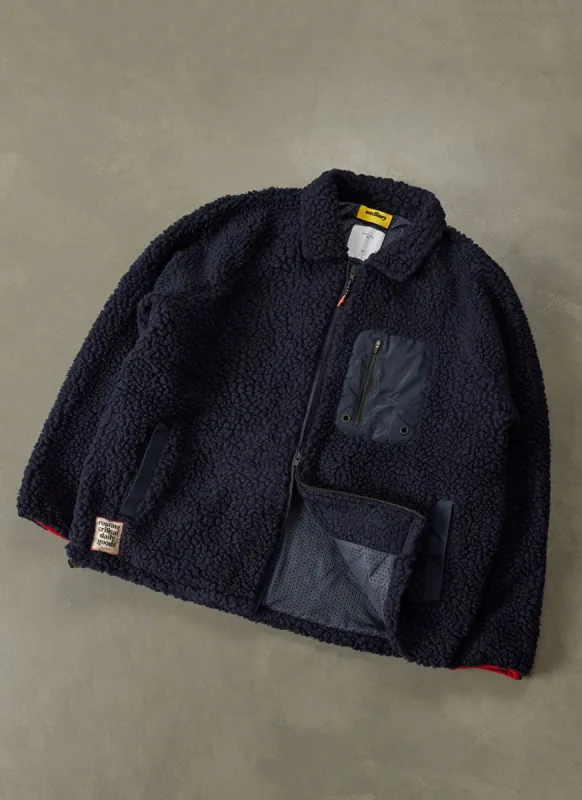 The Circle Fleece | Percival x High Performance | Navy sold by Percival