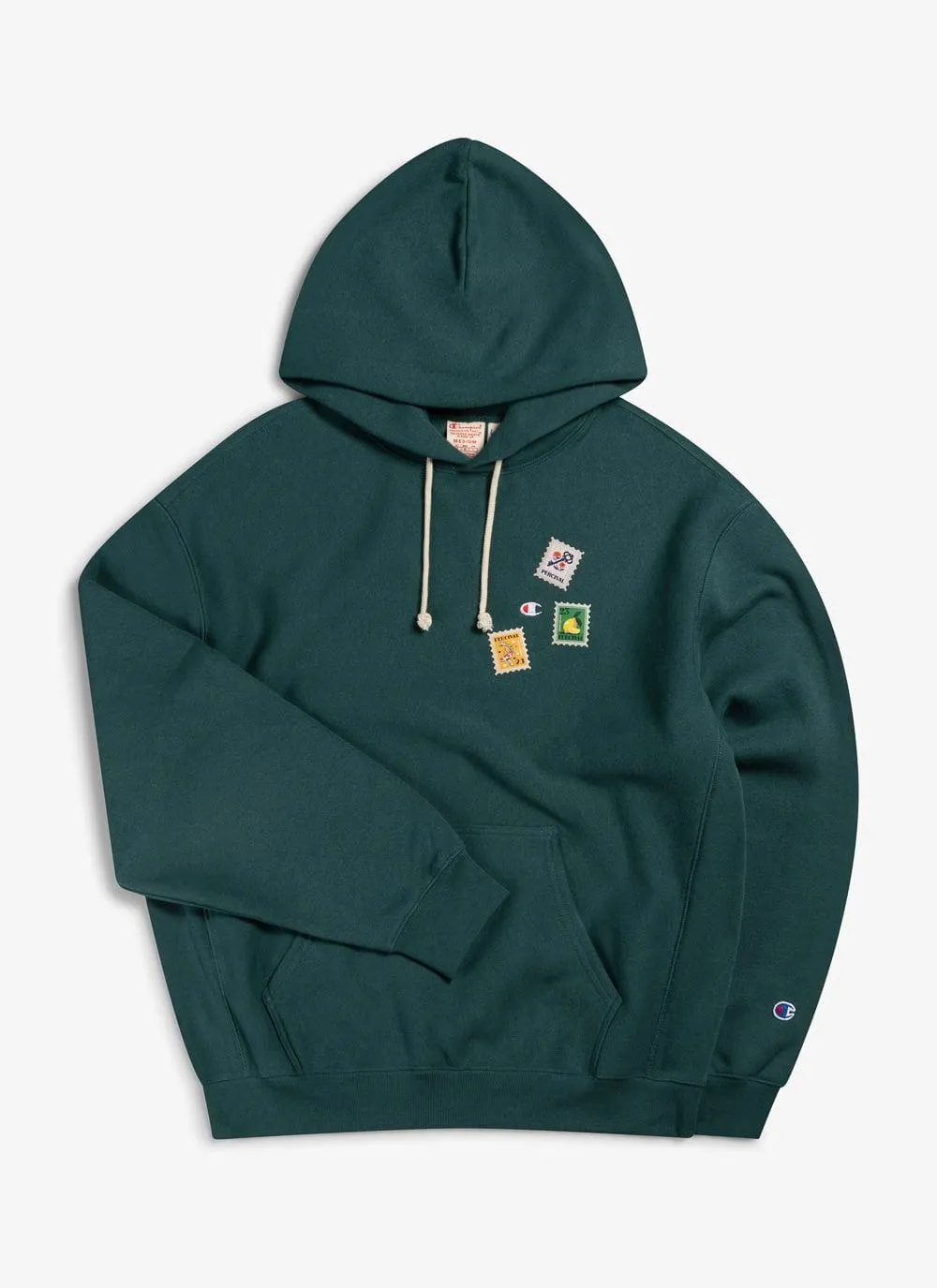 Perci-Post Stamps Hoodie | Champion and Percival | Forest sold by Percival product image thumbnail 5