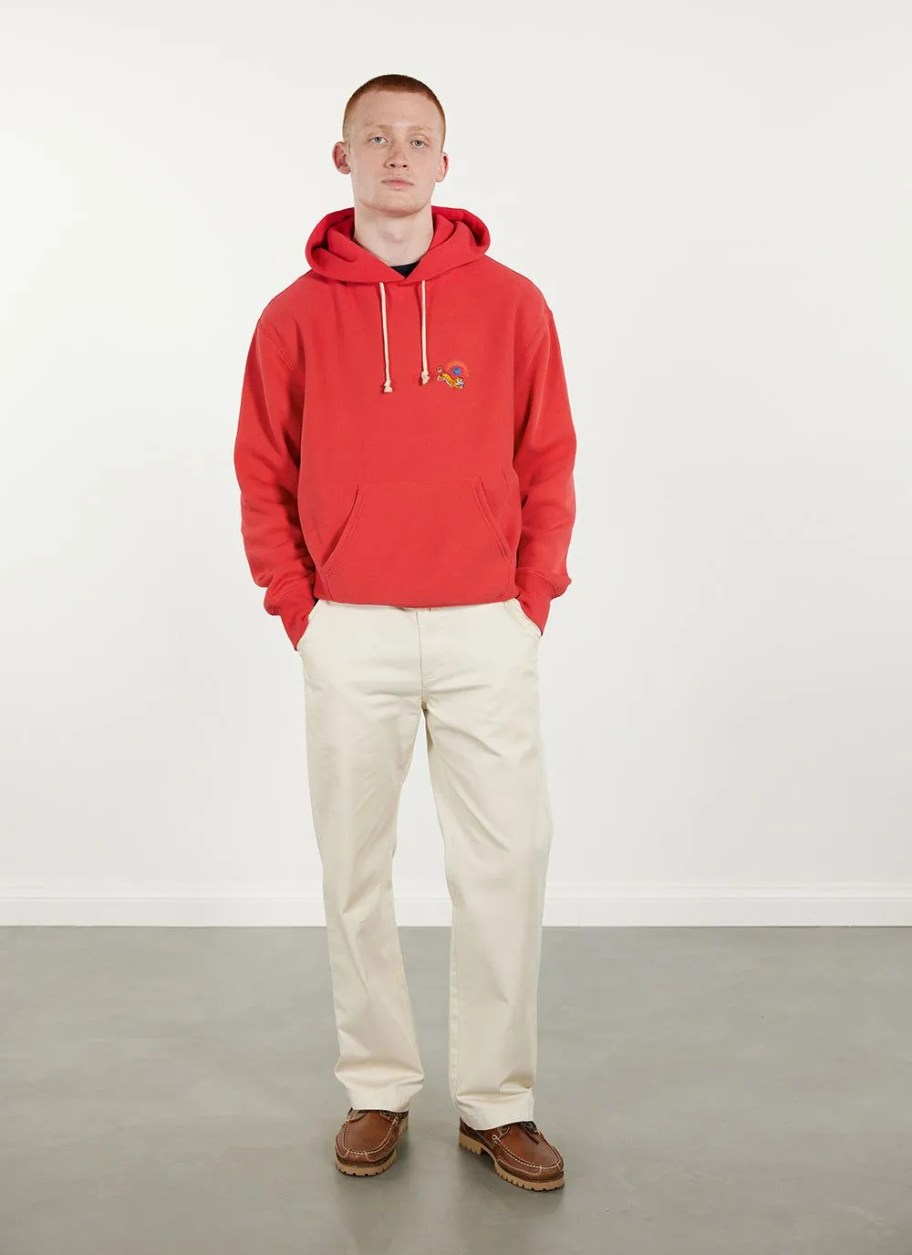 Crouching Tiger Hoodie | Champion and Percival | Red sold by Percival product image thumbnail 4