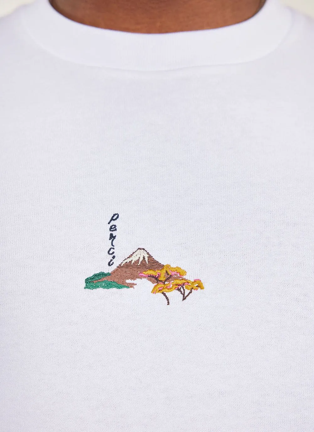 Fuji Oversized T Shirt | Organic Cotton | White sold by Percival