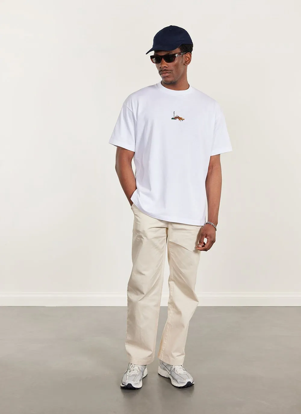 Fuji Oversized T Shirt | Organic Cotton | White sold by Percival product image thumbnail 5