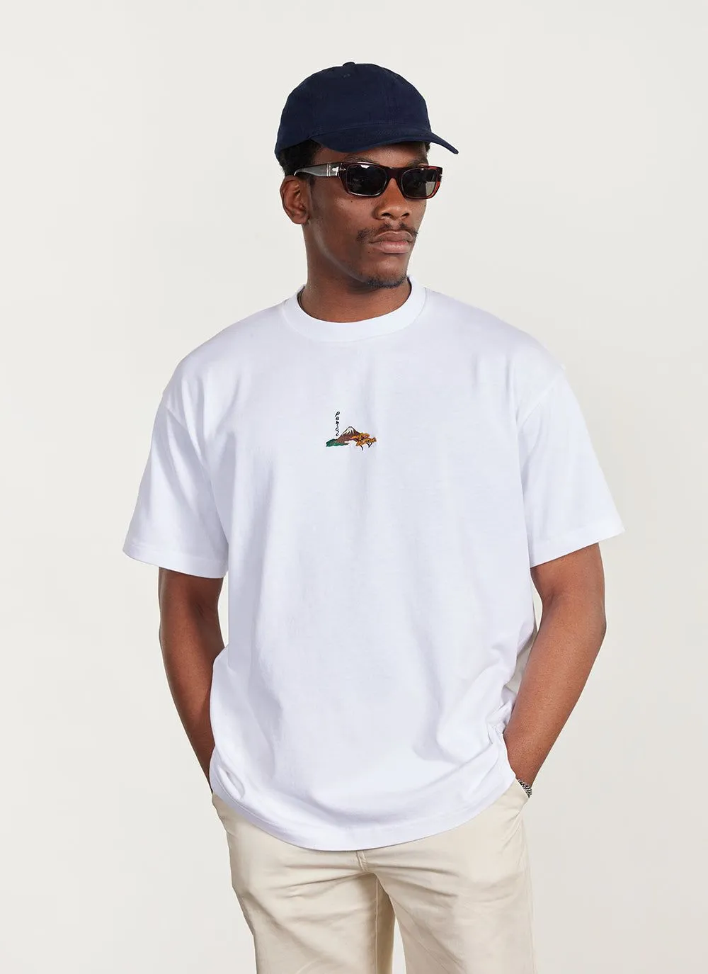 Fuji Oversized T Shirt | Organic Cotton | White sold by Percival product image thumbnail 2