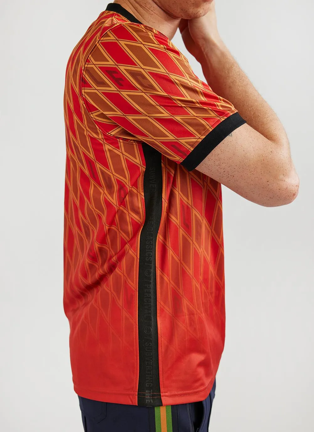 PAFC Football Shirt | Deco Diamond | Rust sold by Percival product image thumbnail 2