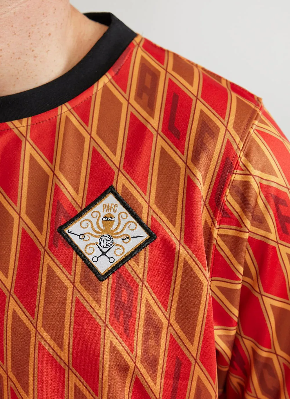 PAFC Football Shirt | Deco Diamond | Rust sold by Percival product image thumbnail 4