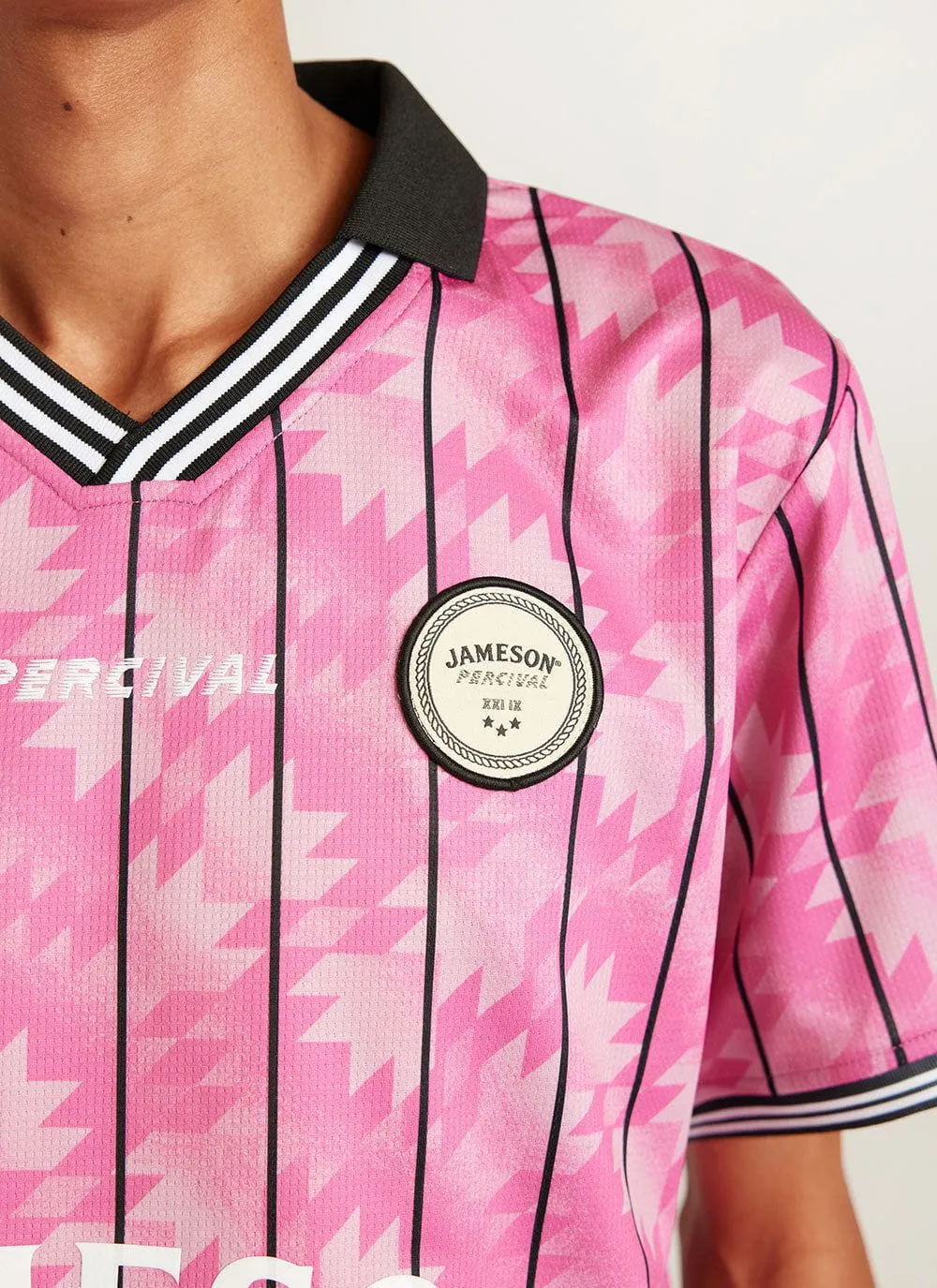 Third Football Shirt | JAMESON x Percival | Pink sold by Percival product image thumbnail 3