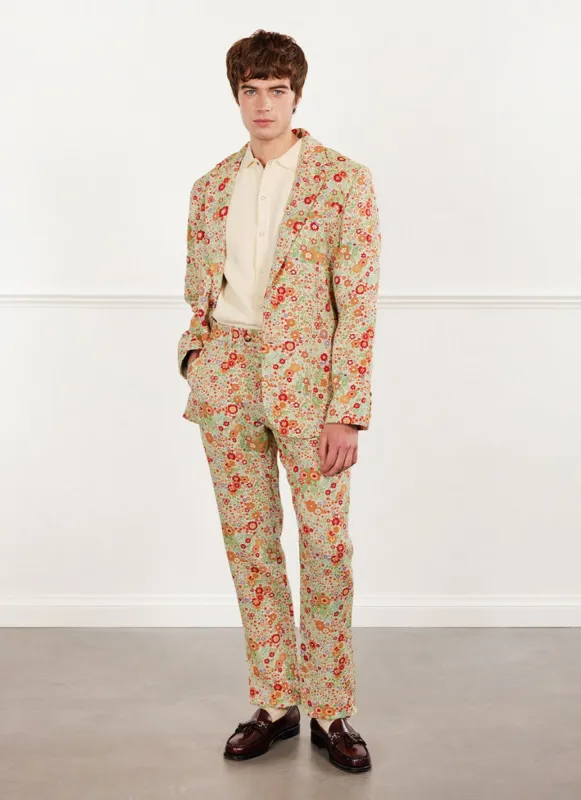 Floral Tailored Blazer | Multi sold by Percival