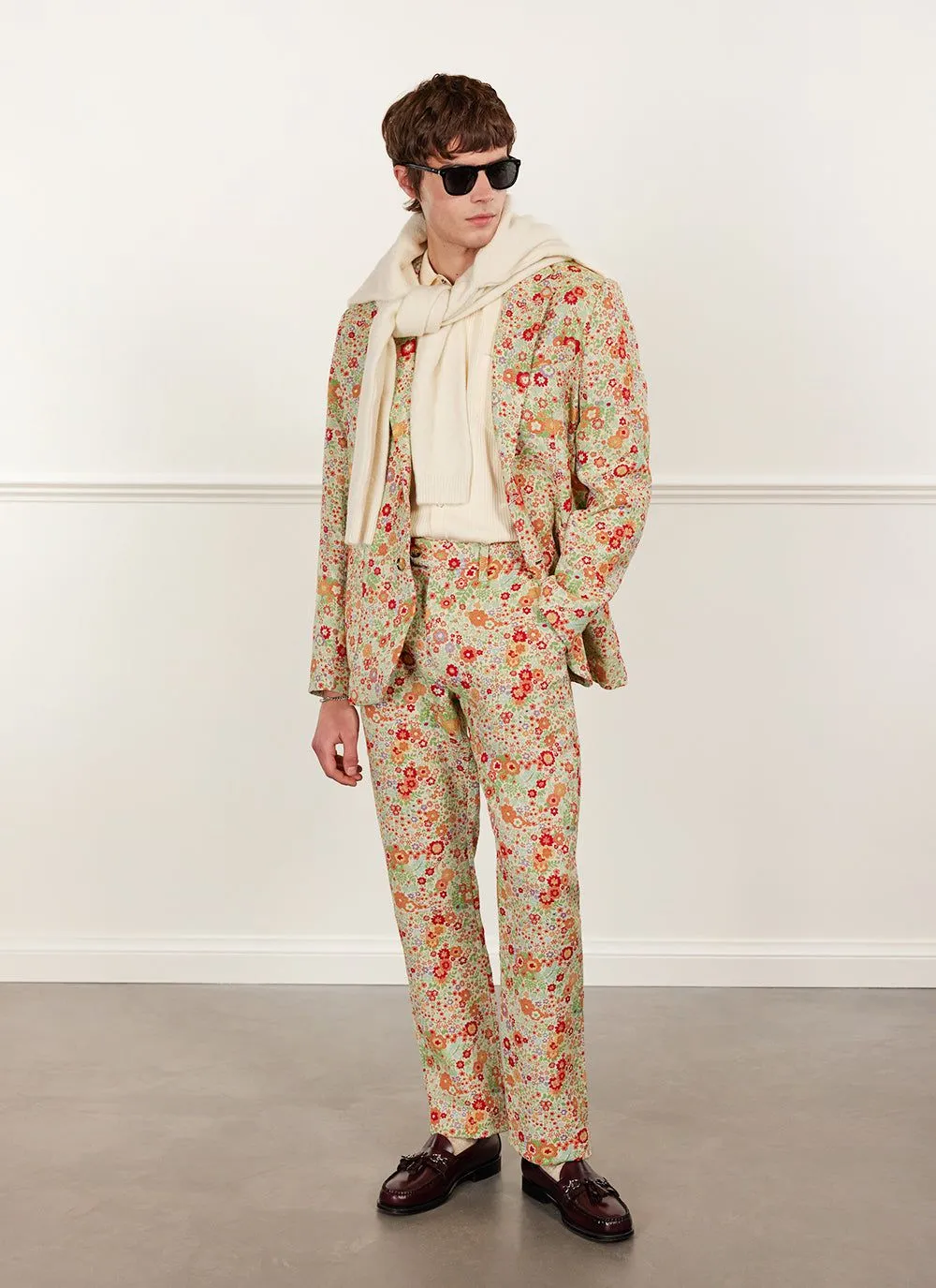 Floral Tailored Blazer | Multi sold by Percival product image thumbnail 5