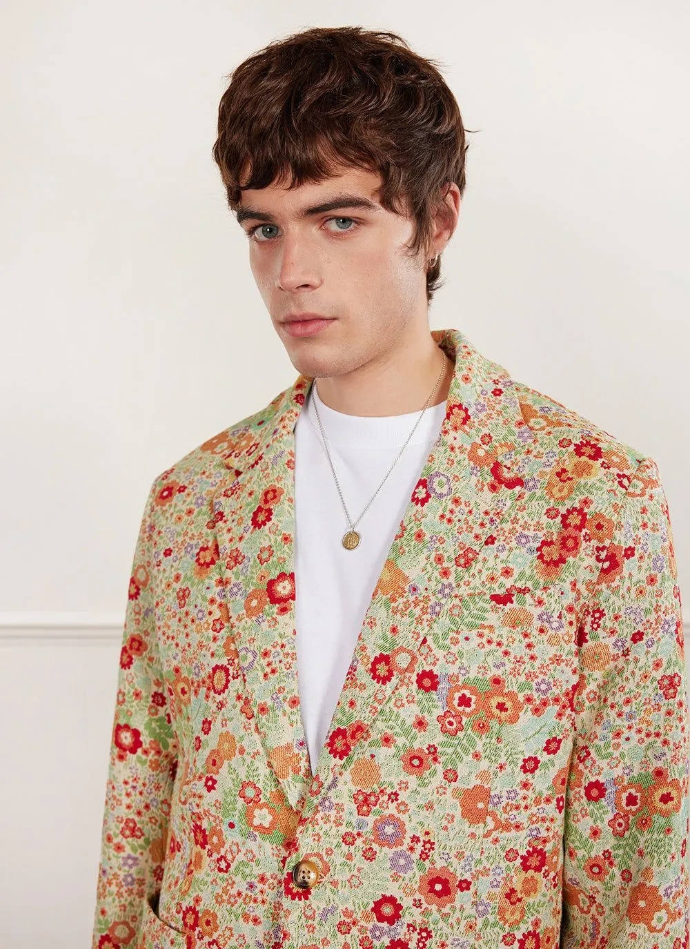 Floral Tailored Blazer | Multi sold by Percival product image thumbnail 2