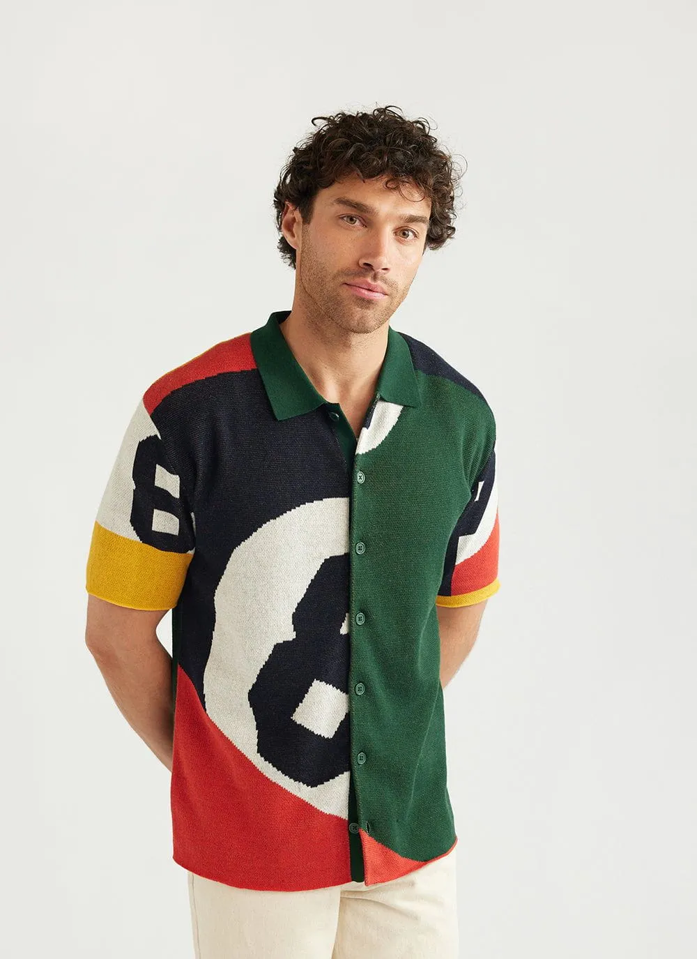 The Puddy Knitted Shirt | Seinfeld x Percival | Multi sold by Percival