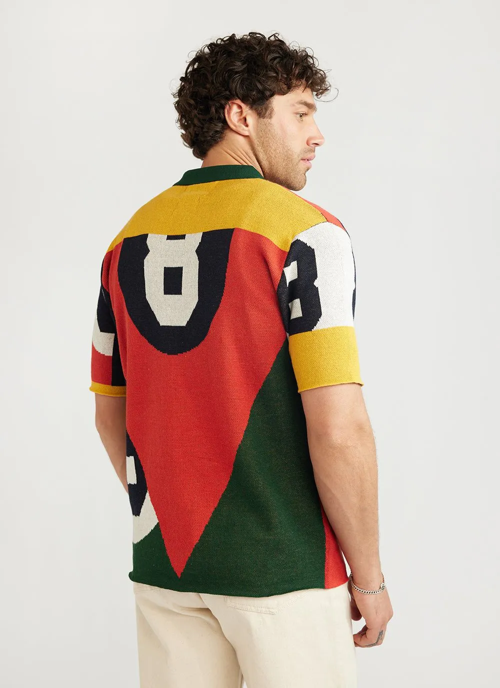 The Puddy Knitted Shirt | Seinfeld x Percival | Multi sold by Percival product image thumbnail 3