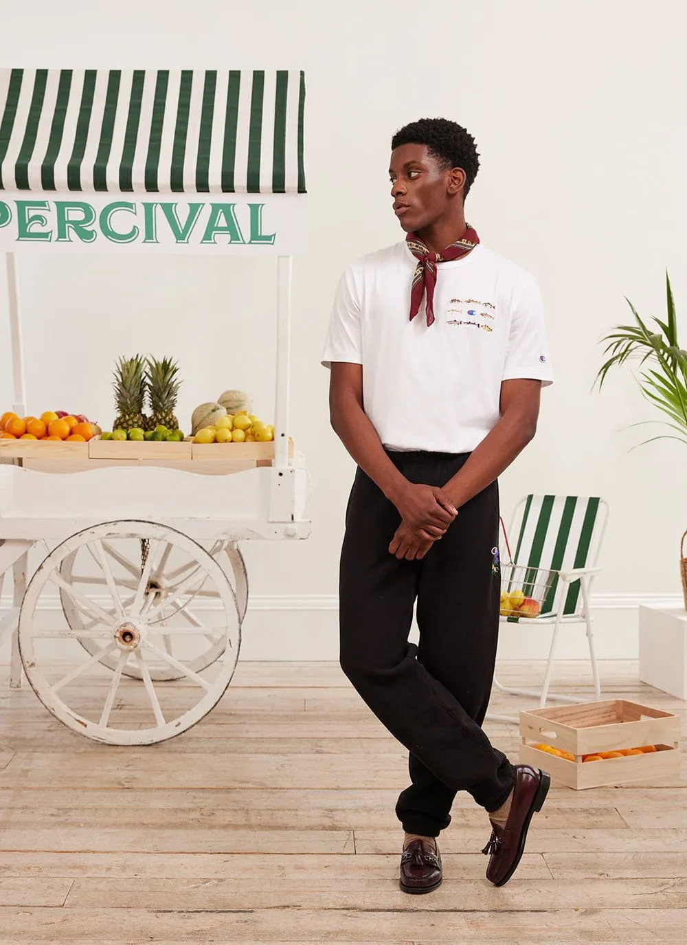 Rare Fish T Shirt | Champion and Percival | Ecru sold by Percival product image thumbnail 5