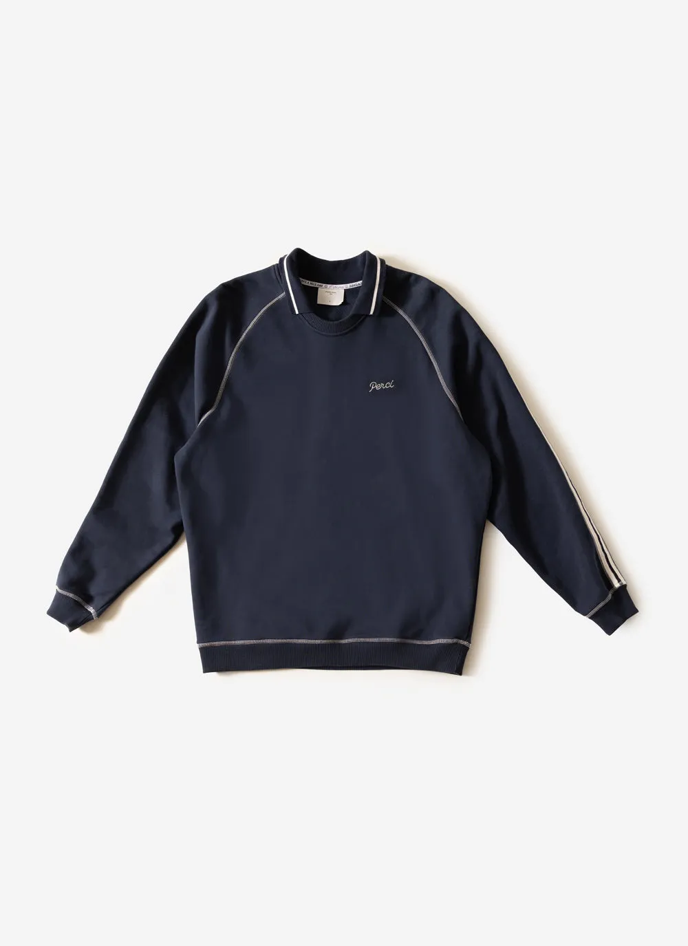 Export Sweatshirt | Cotton | Navy sold by Percival product image thumbnail 2