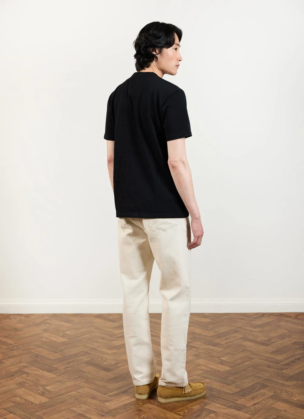 T Shirt Regular Fit | Organic Cotton | Black sold by Percival product image thumbnail 5