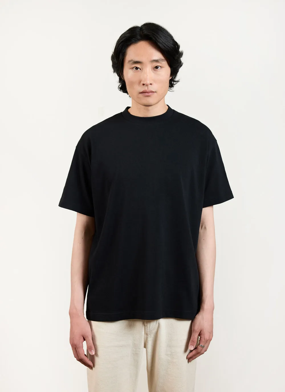 3 Pack Oversized T Shirts | Organic Cotton | White / Black / Navy sold by Percival product image thumbnail 4