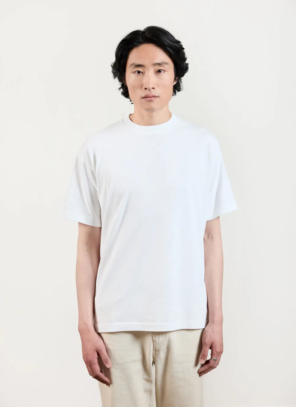 3 Pack Oversized T Shirts | Organic Cotton | White / Black / Navy sold by Percival product image thumbnail 3