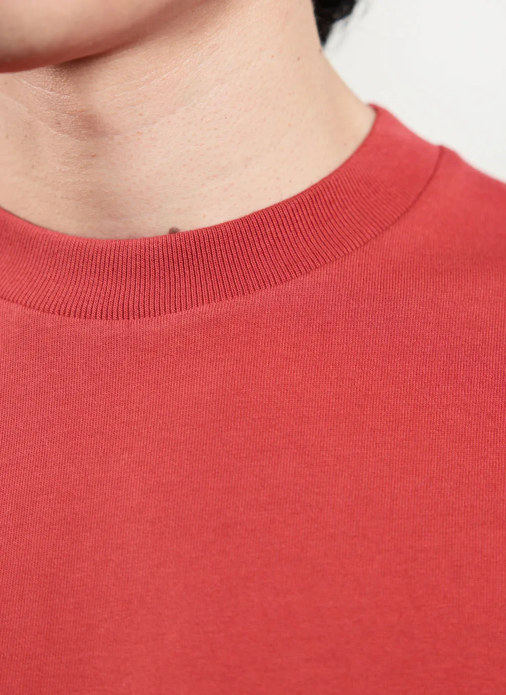 3 Pack T Shirts | Organic Cotton | White / Athletic Grey / Brick sold by Percival product image thumbnail 5