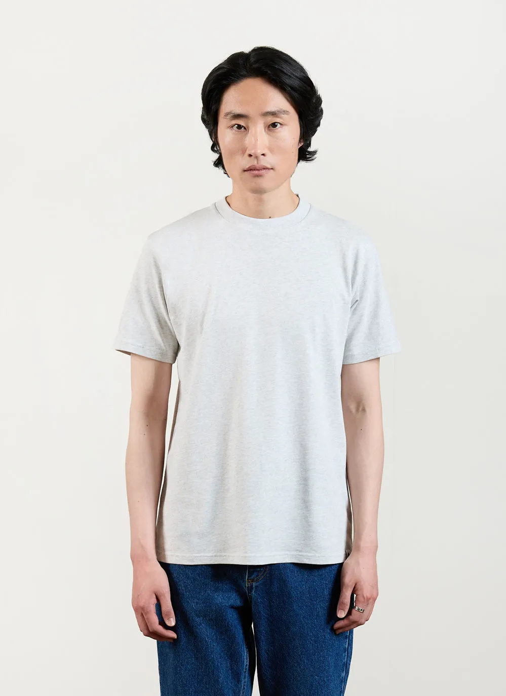 3 Pack T Shirts | Organic Cotton | White / Athletic Grey / Brick sold by Percival product image thumbnail 4