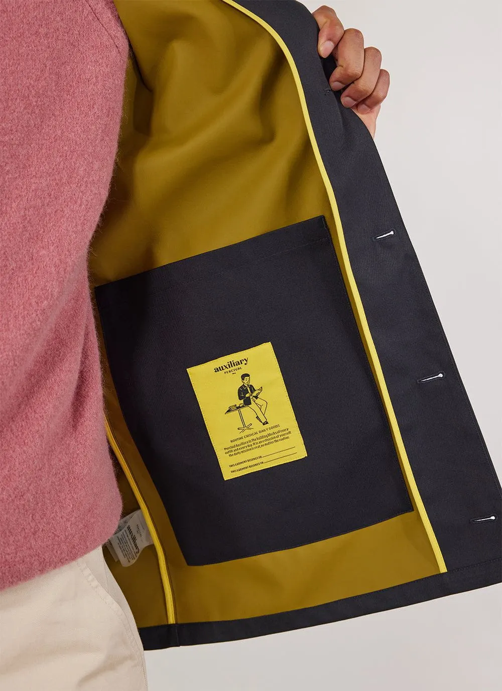 Waterproof Sherlock | Midnight with Olive sold by Percival product image thumbnail 4