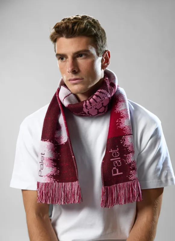 Jacquard Football Scarf | Umbro x Percival | Multi sold by Percival