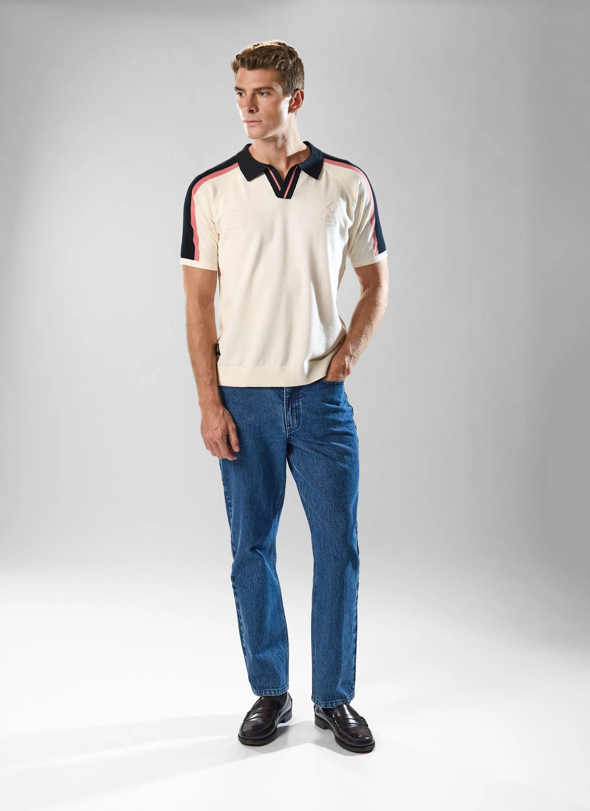 Knitted Shirt | Umbro x Percival | White sold by Percival product image thumbnail 5