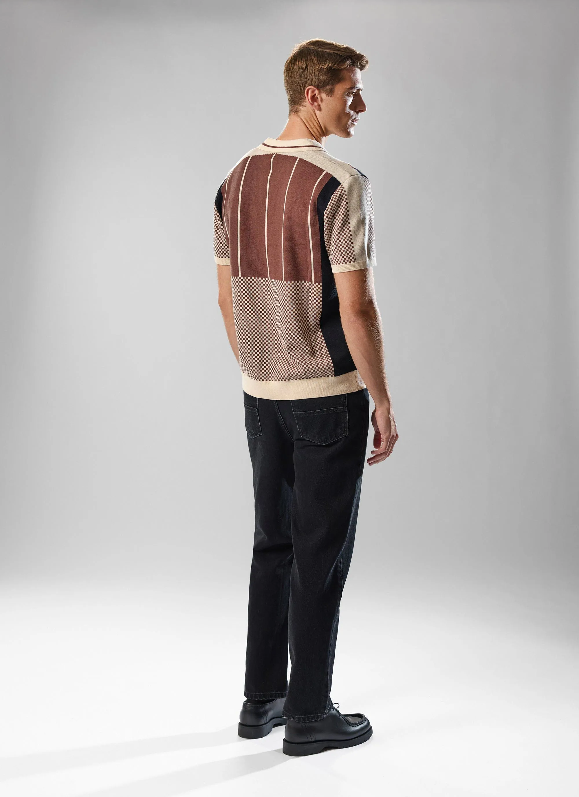 Knitted Stripe Shirt | Umbro x Percival | Multi sold by Percival product image thumbnail 5