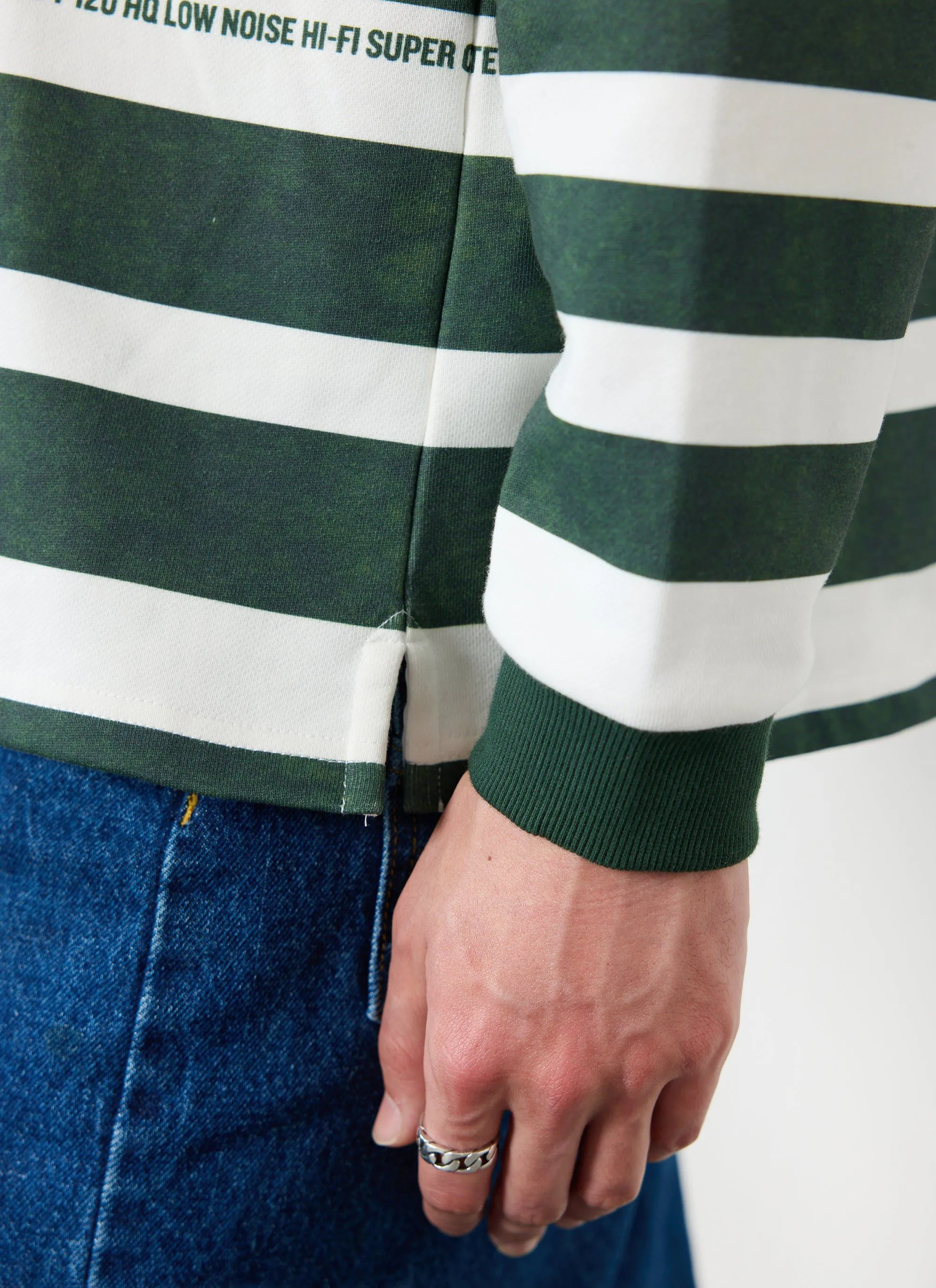 Super Cassette Rugby | Cotton | Forest sold by Percival product image thumbnail 4