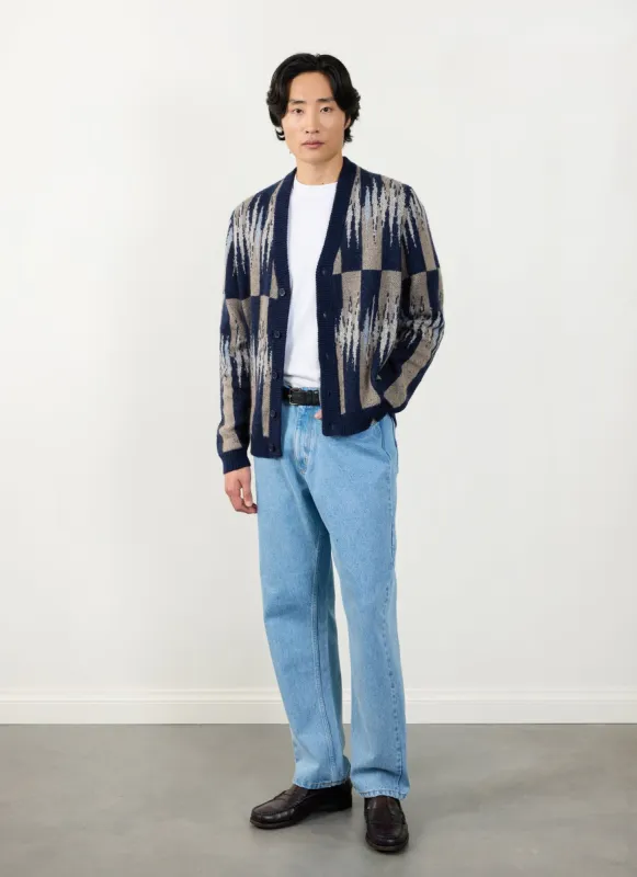 Chromatic Cardigan | Mohair | Ecru sold by Percival