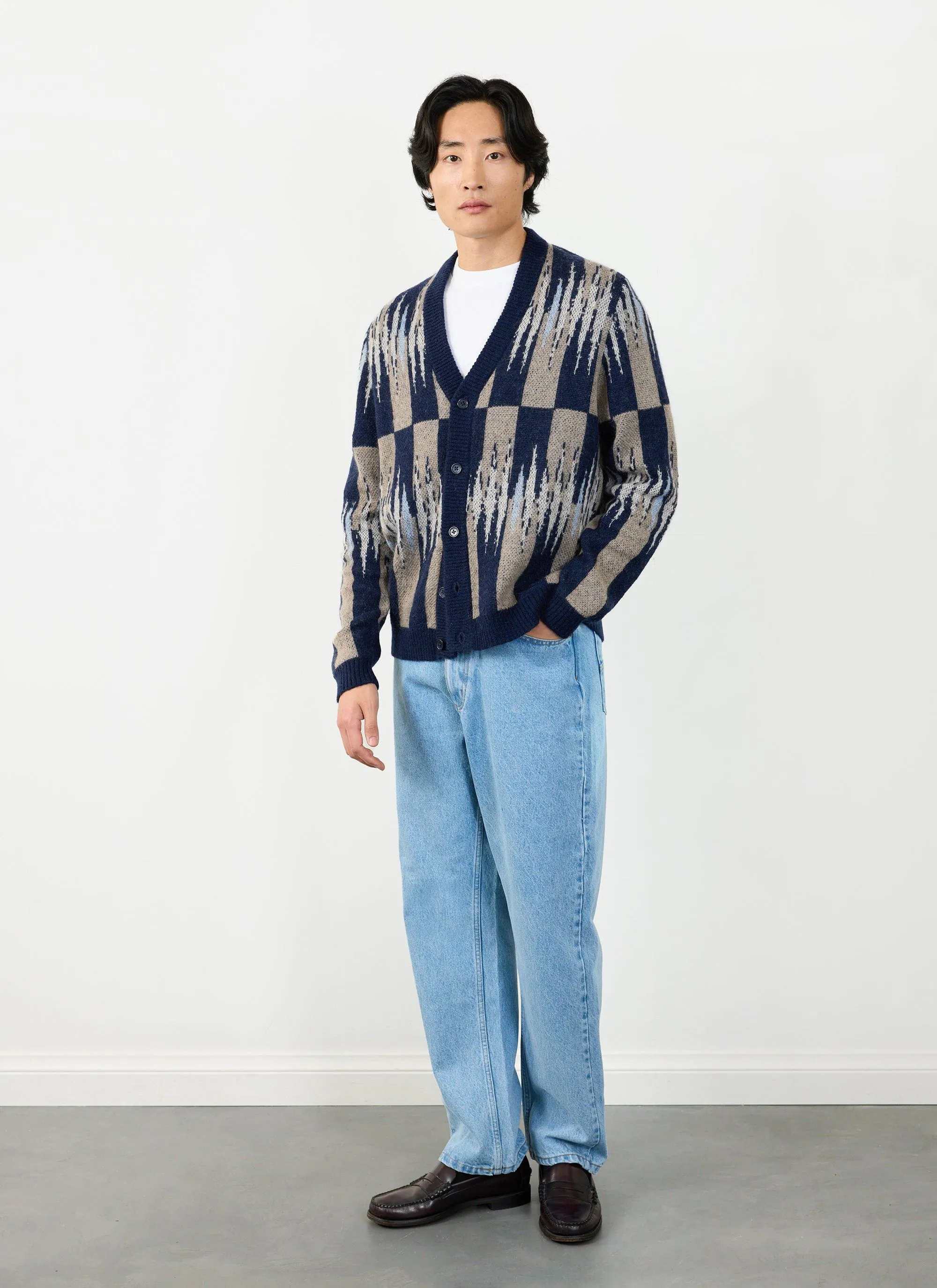 Chromatic Cardigan | Mohair | Ecru sold by Percival product image thumbnail 4