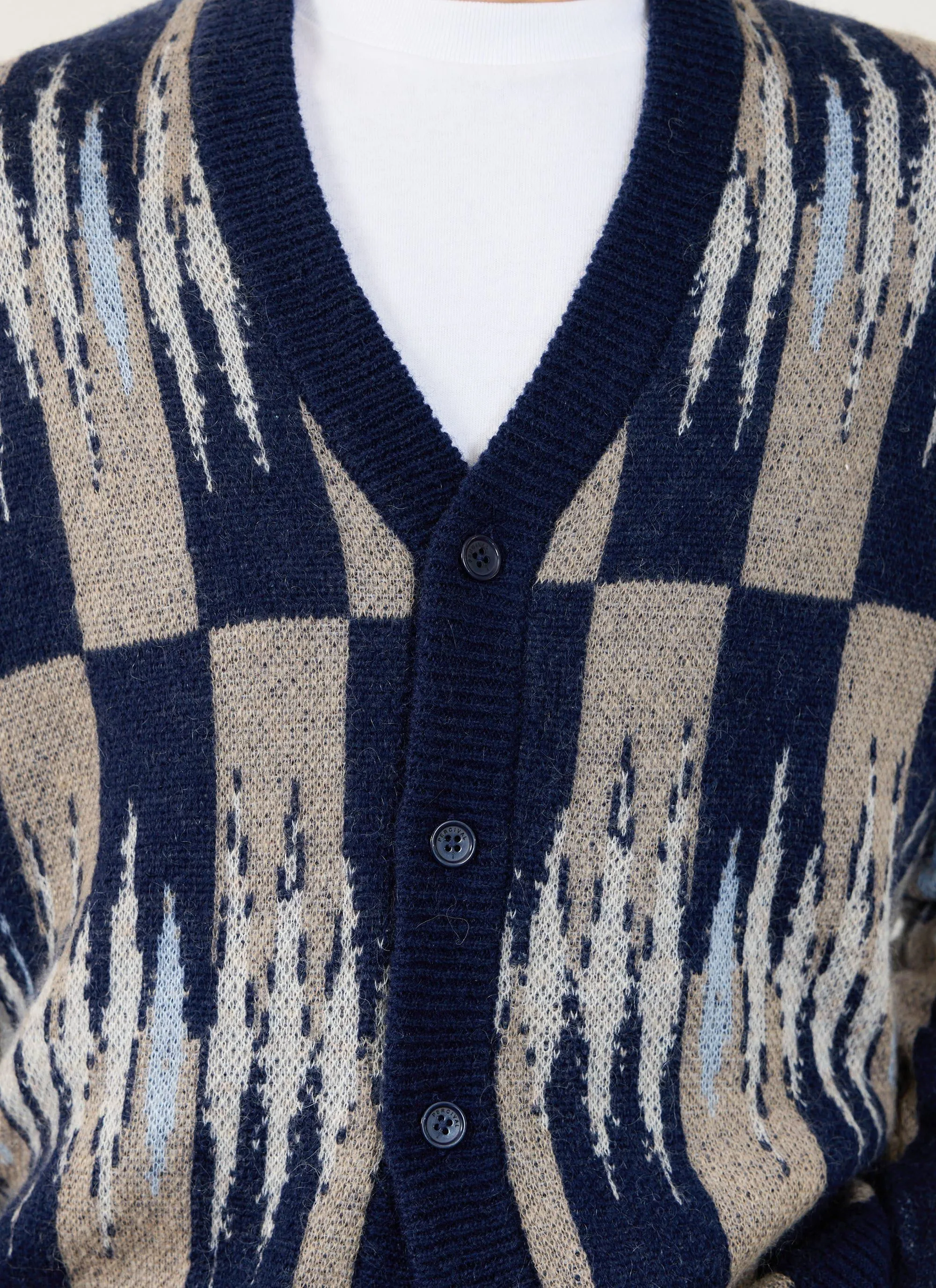 Chromatic Cardigan | Mohair | Ecru sold by Percival product image thumbnail 5