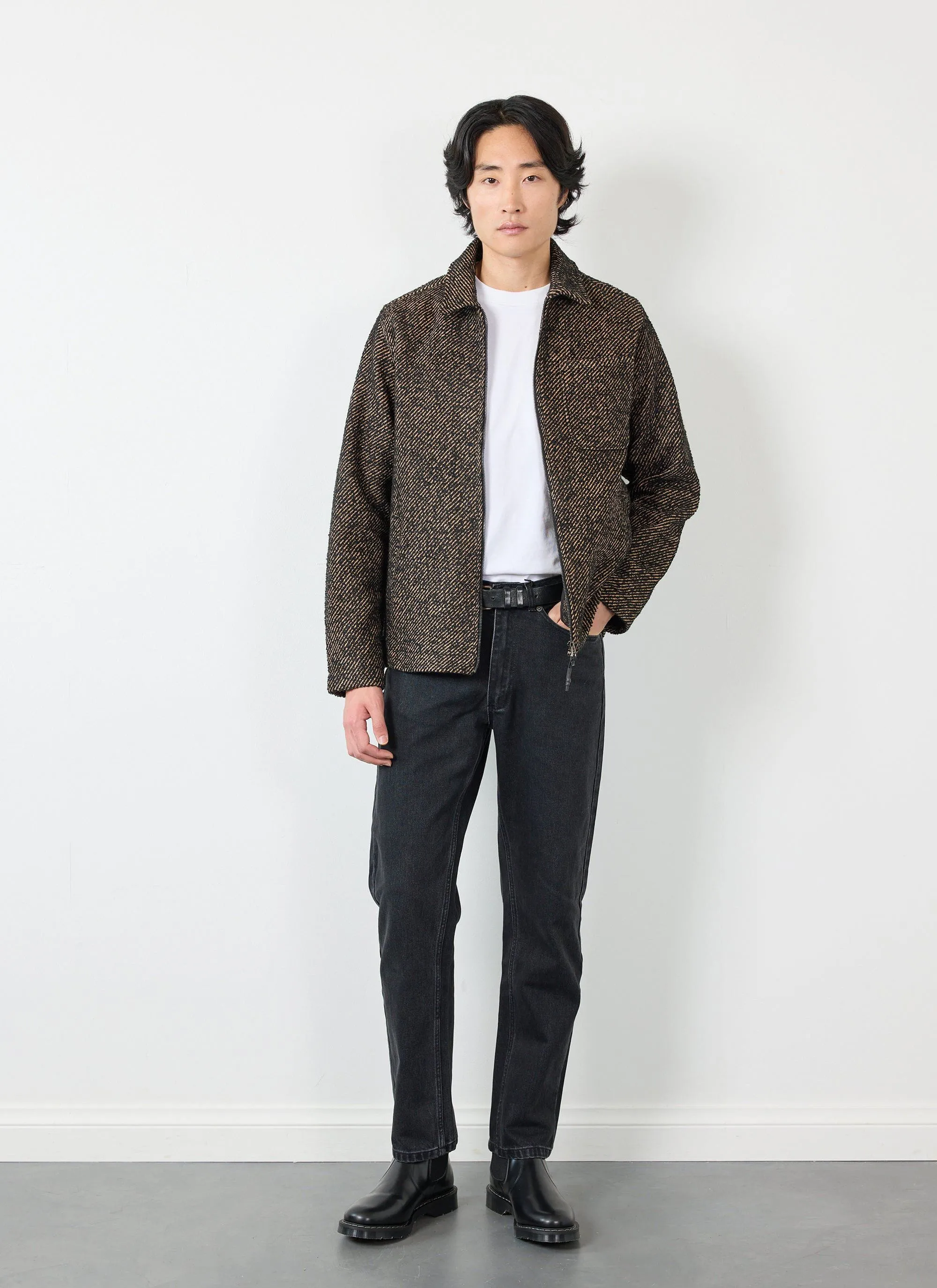 Zip Overshirt | Twill | Oak sold by Percival product image thumbnail 4