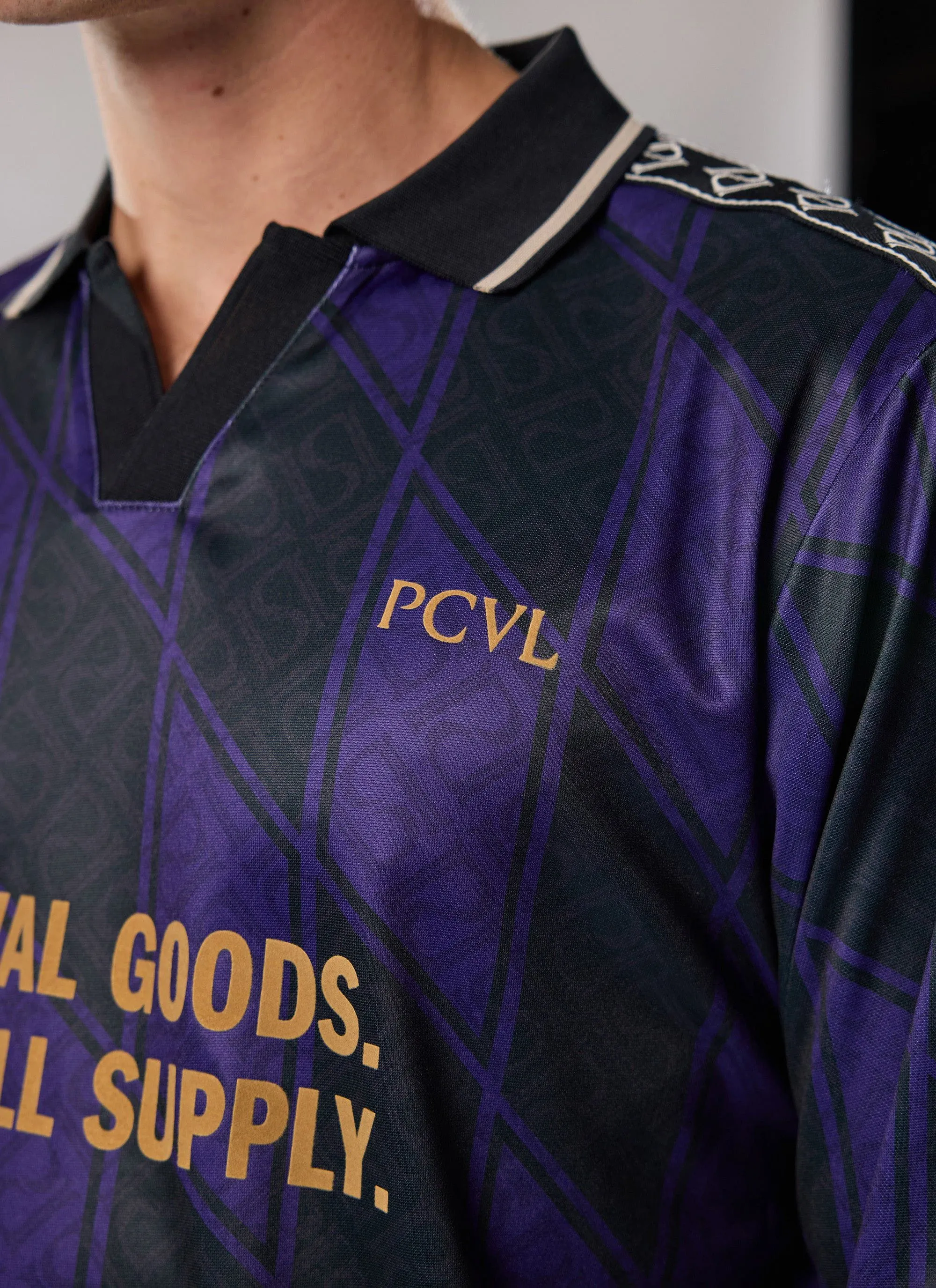 PCVL Long Sleeve Football Top | Black sold by Percival product image thumbnail 4