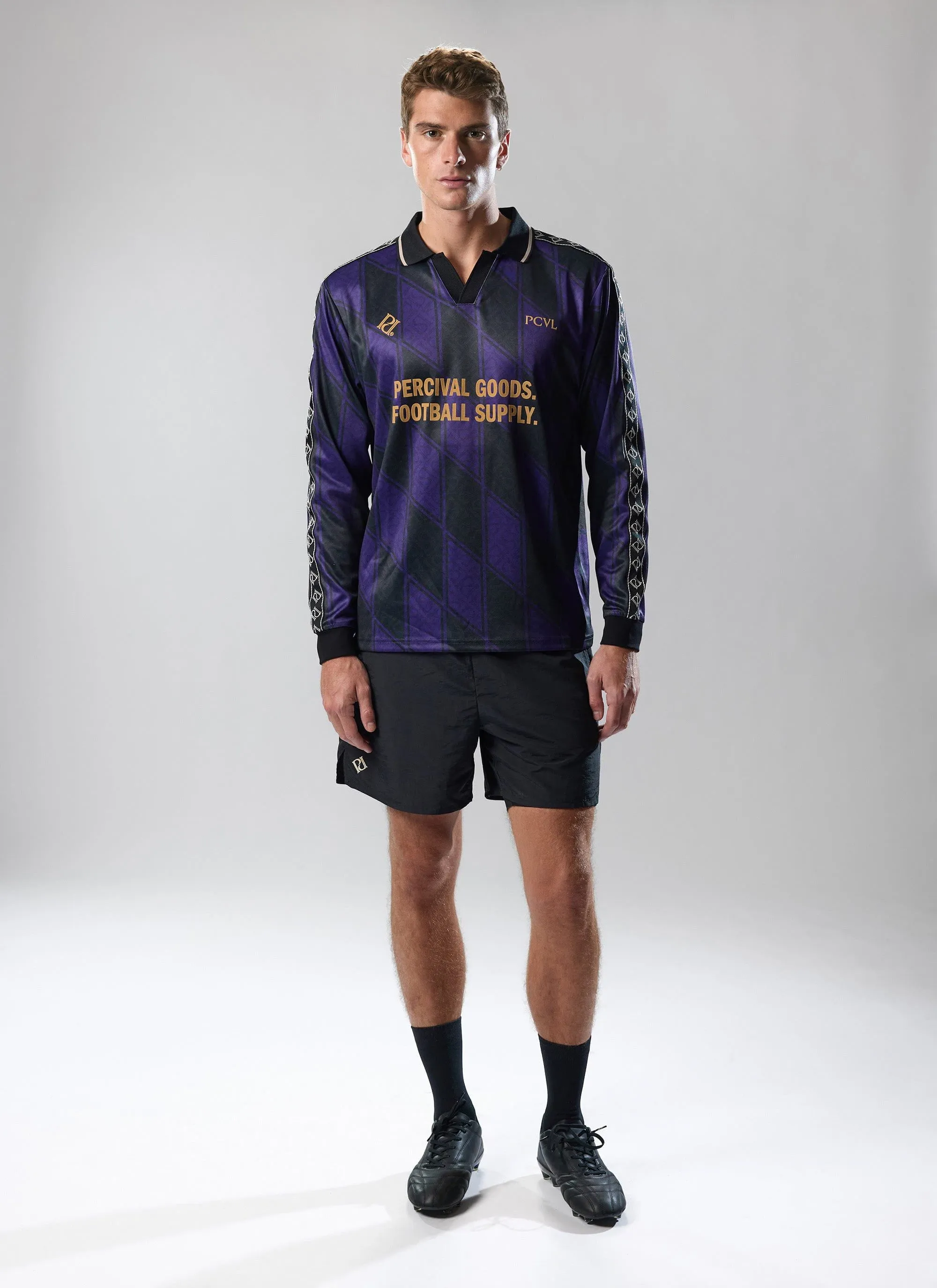PCVL Long Sleeve Football Top | Black sold by Percival product image thumbnail 3