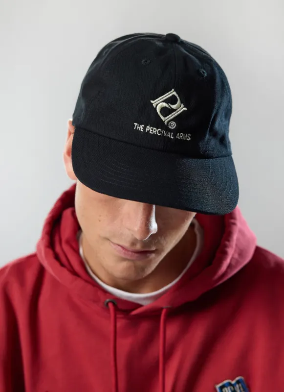 PCVL Percival Arms Cap | Cotton | Black sold by Percival