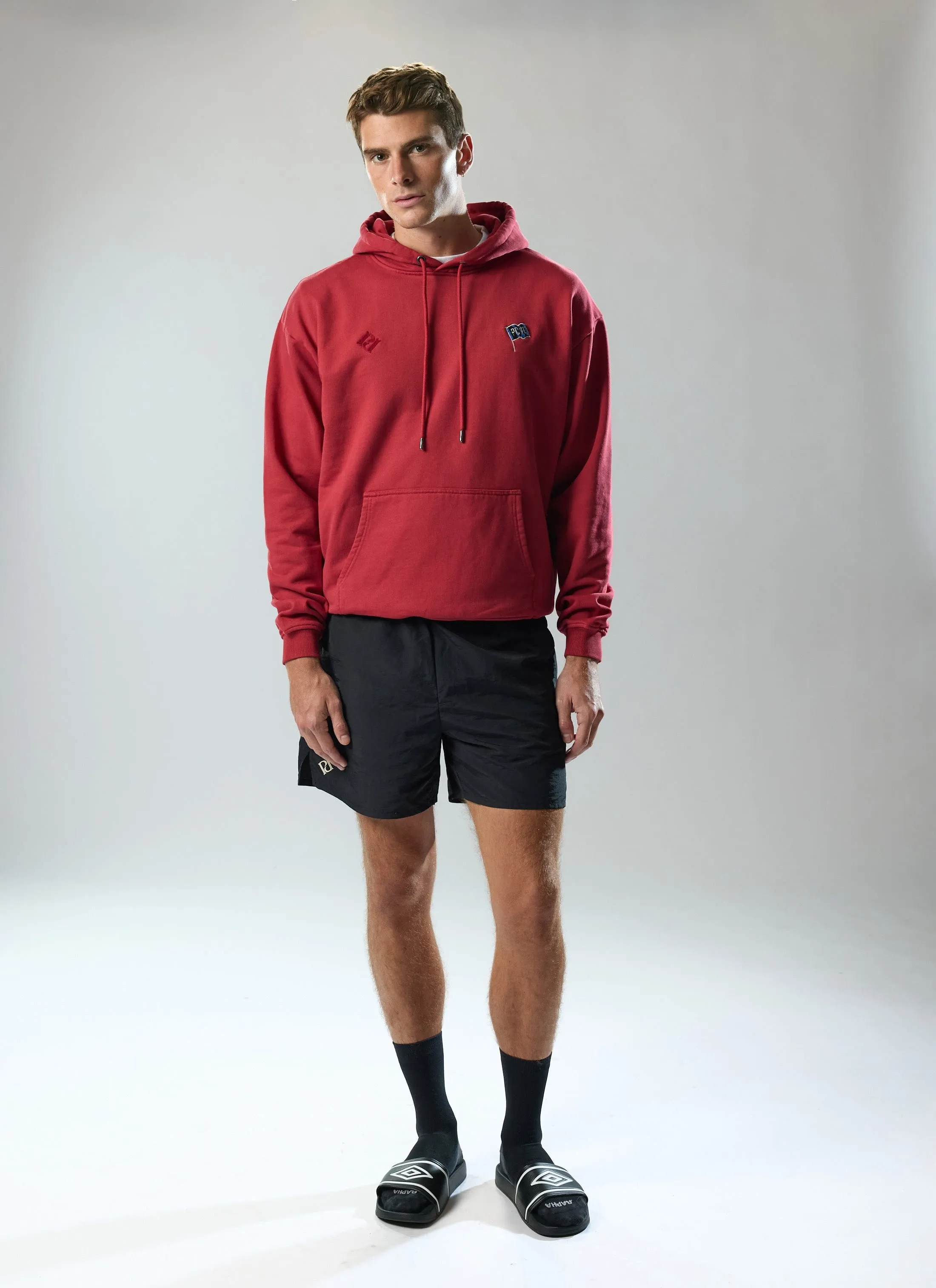 PCVL Flag Hoodie | Cotton | Brick sold by Percival product image thumbnail 3