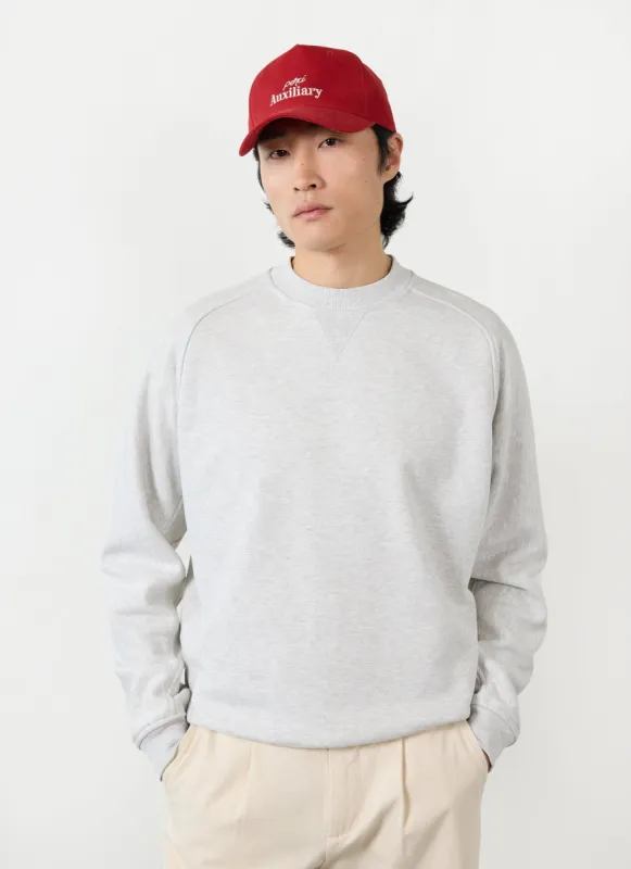 Crosstalk Sweatshirt | Organic Cotton | Heather Grey sold by Percival