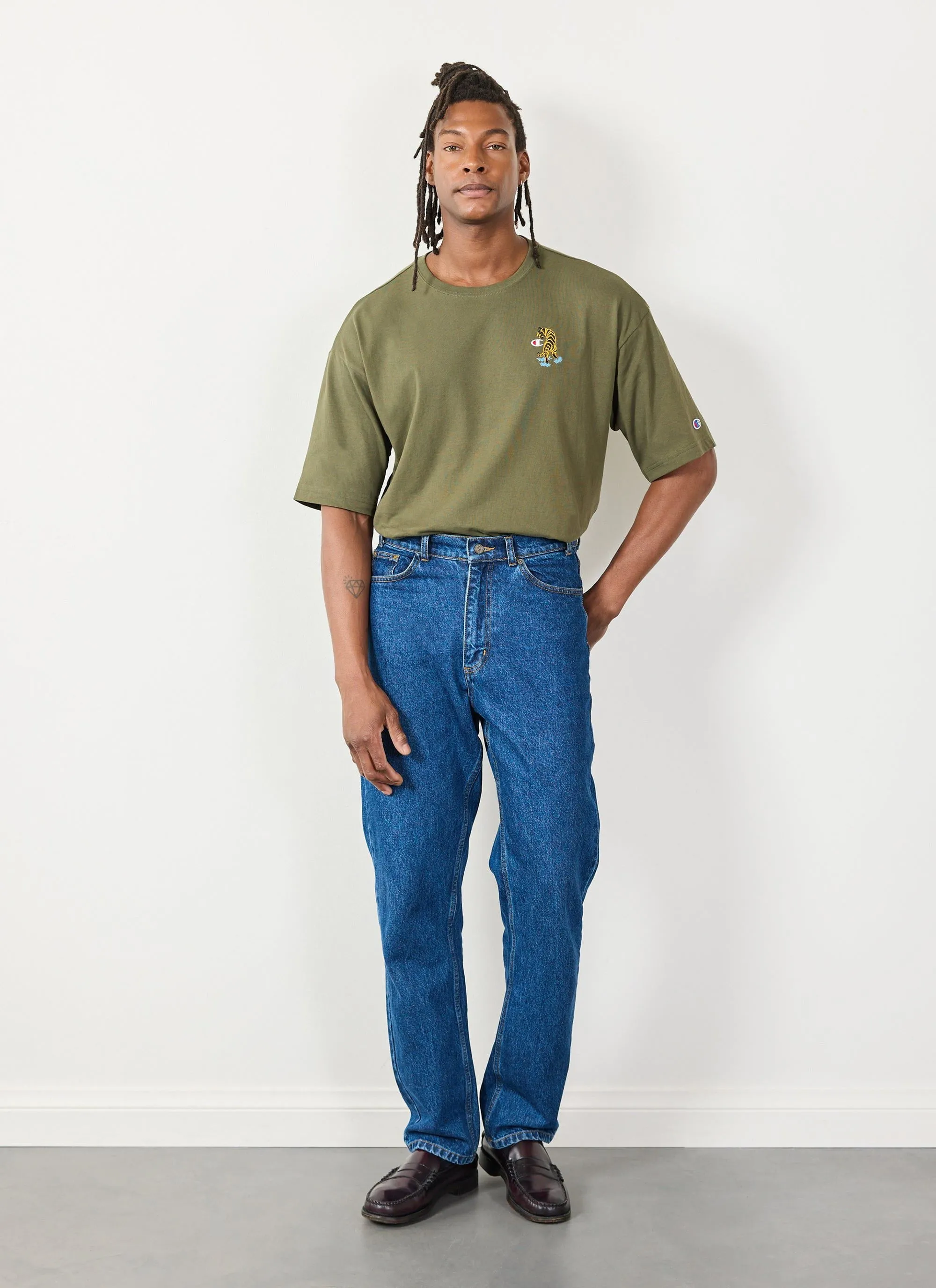 Tiger Oversized T Shirt | Champion and Percival | Forest sold by Percival product image thumbnail 4