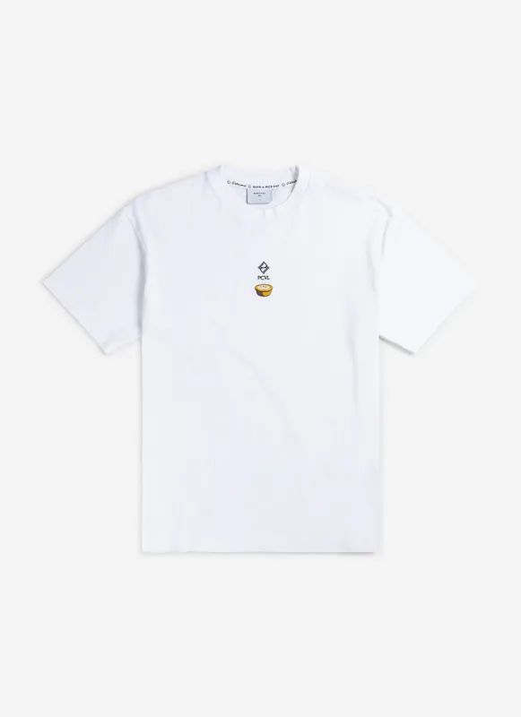 PCVL Pie Oversized T Shirt | Cotton | White sold by Percival