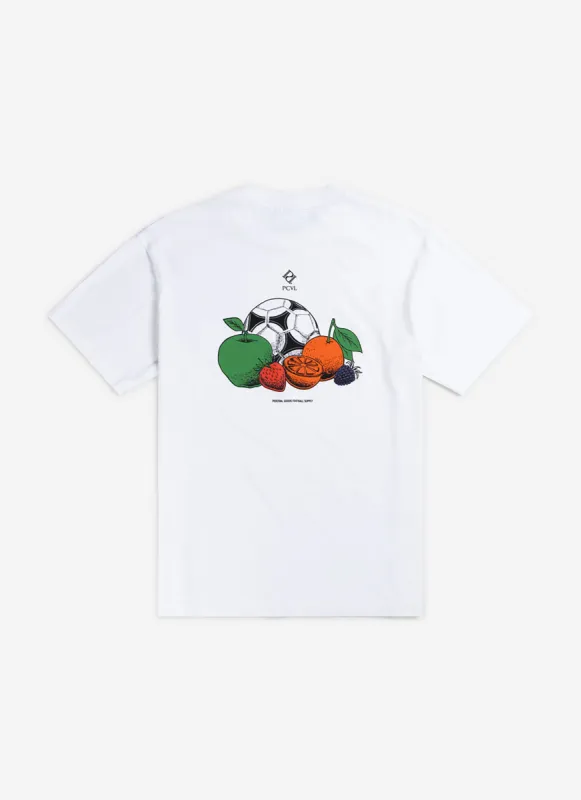 PCVL Loom Match Oversized T Shirt | Cotton | White sold by Percival