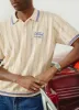 Dealership Knitted Polo | Percival x Ford | Ecru sold by Percival