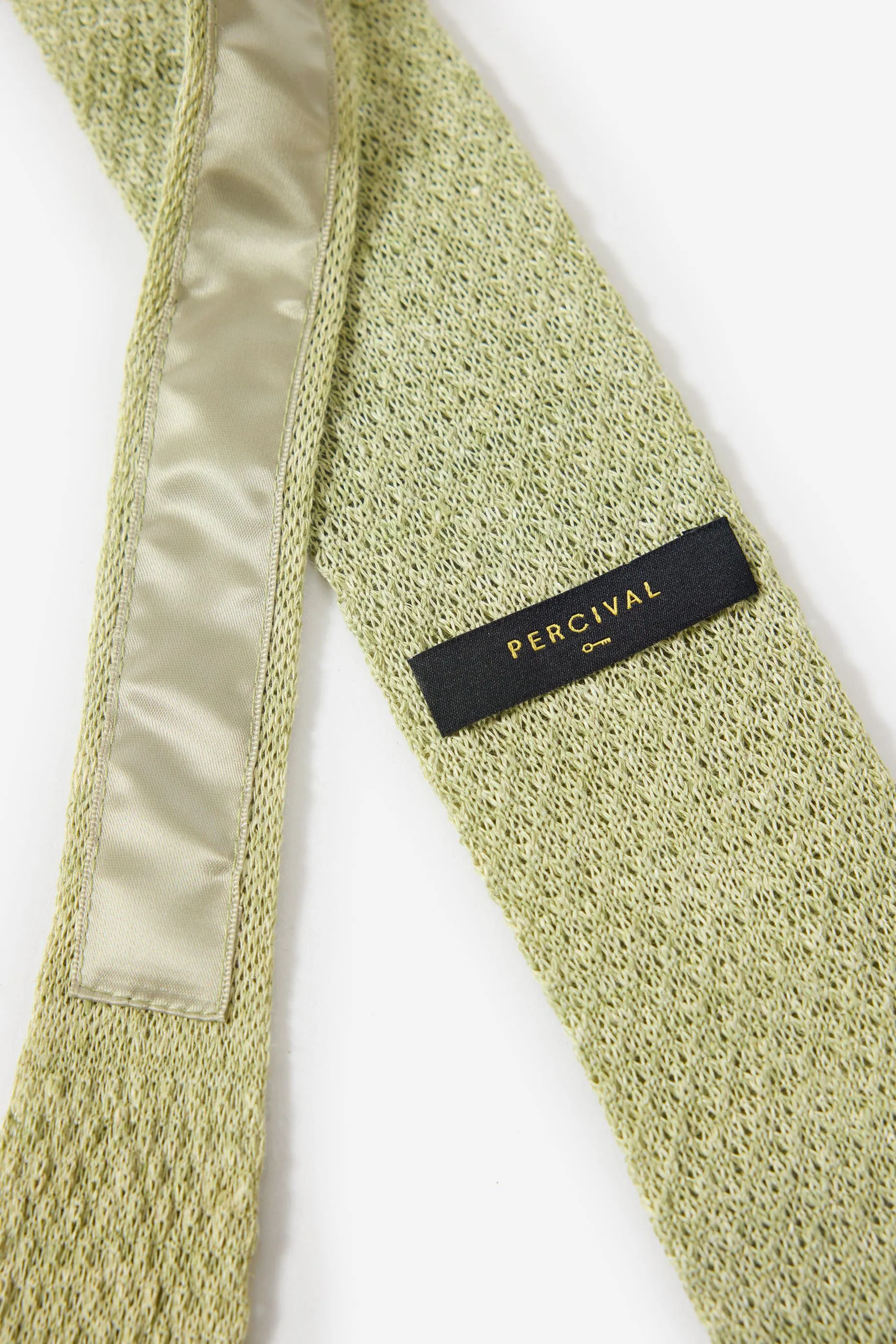 Linen Tie | Forest Marl sold by Percival product image thumbnail 3