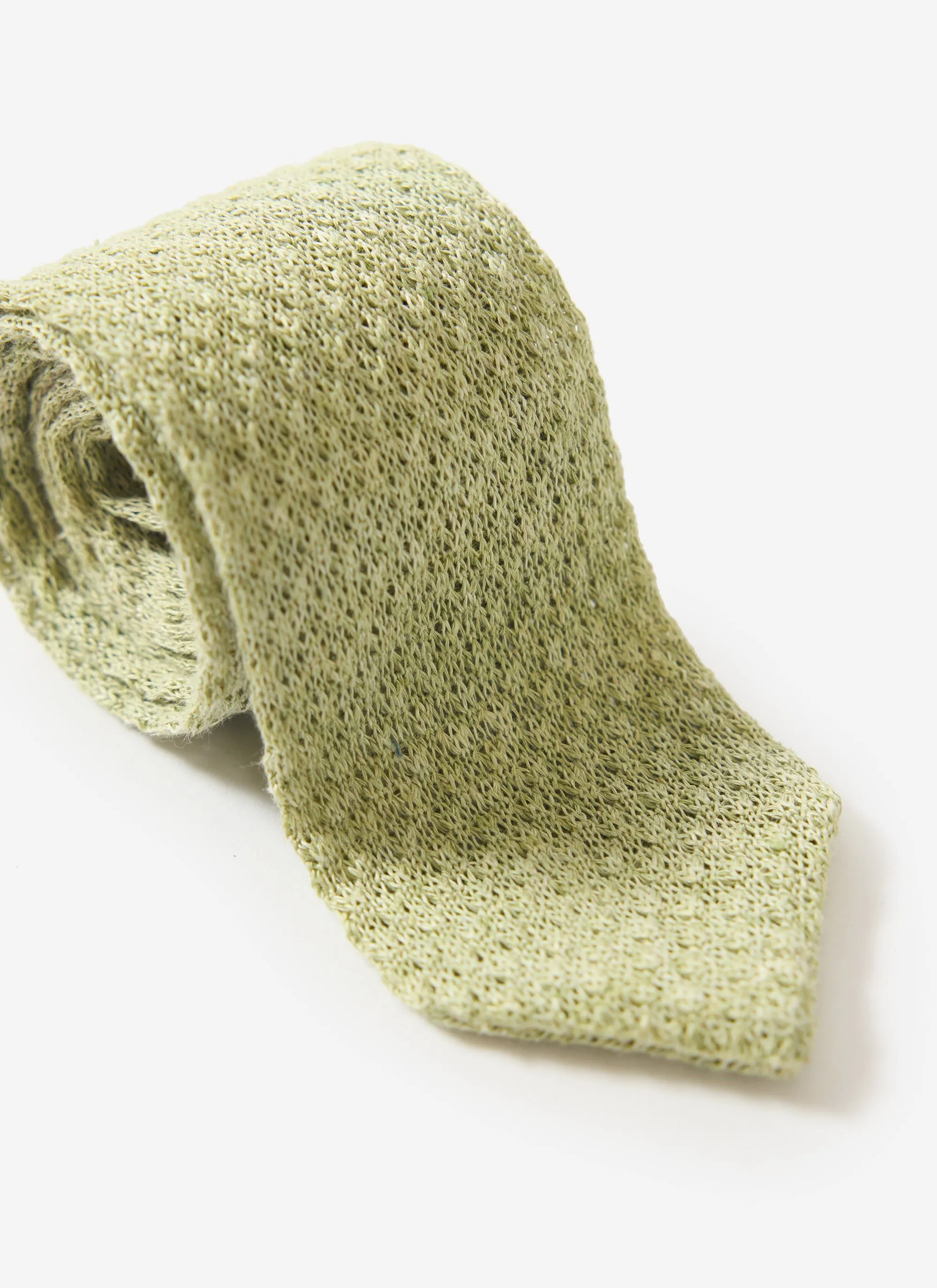 Linen Tie | Forest Marl sold by Percival