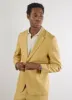 Tailored Linen Blazer | Tan sold by Percival