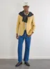 Tailored Linen Blazer | Tan sold by Percival